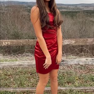 XS spaghetti strap dress. Worn once to homecoming.